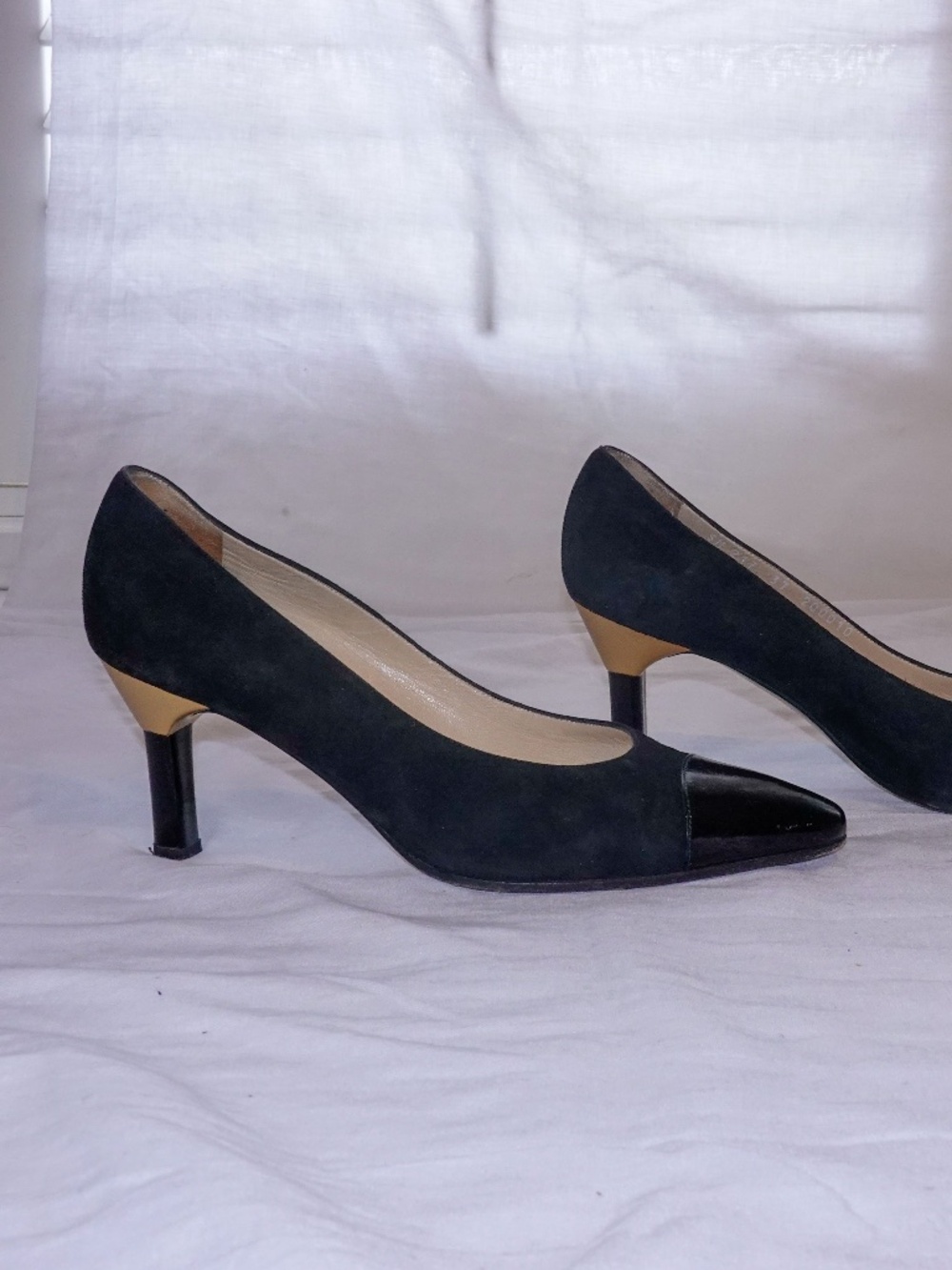 Black high heels shoes Di Sandro